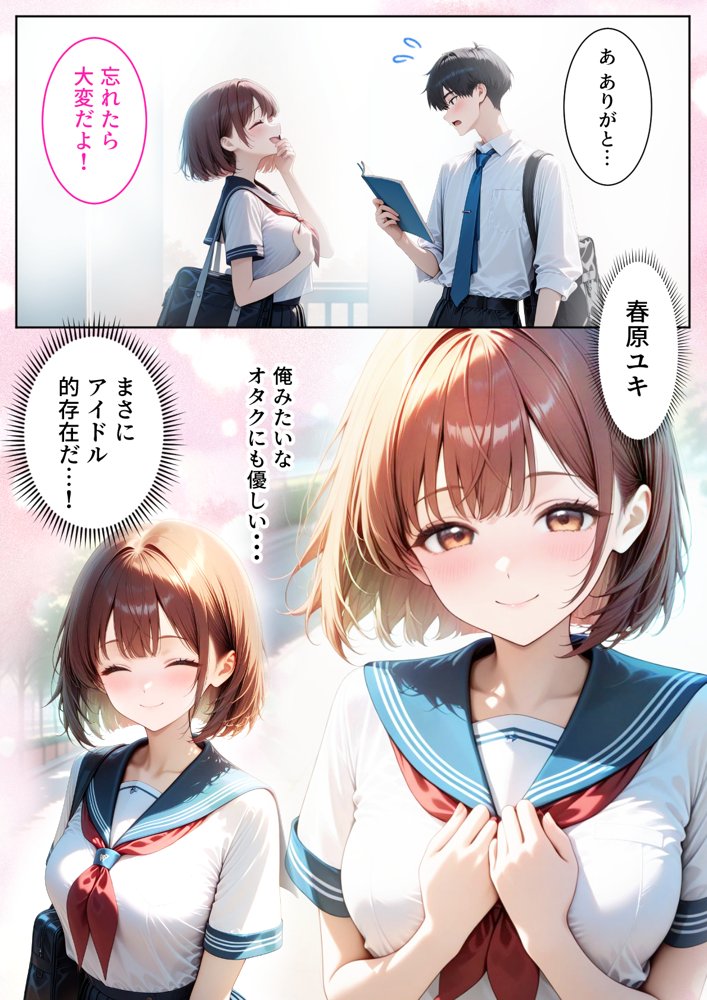 【いきなりエロミッション】スマホでイイナリJ◯ 〜謎の任務で人生逆転〜