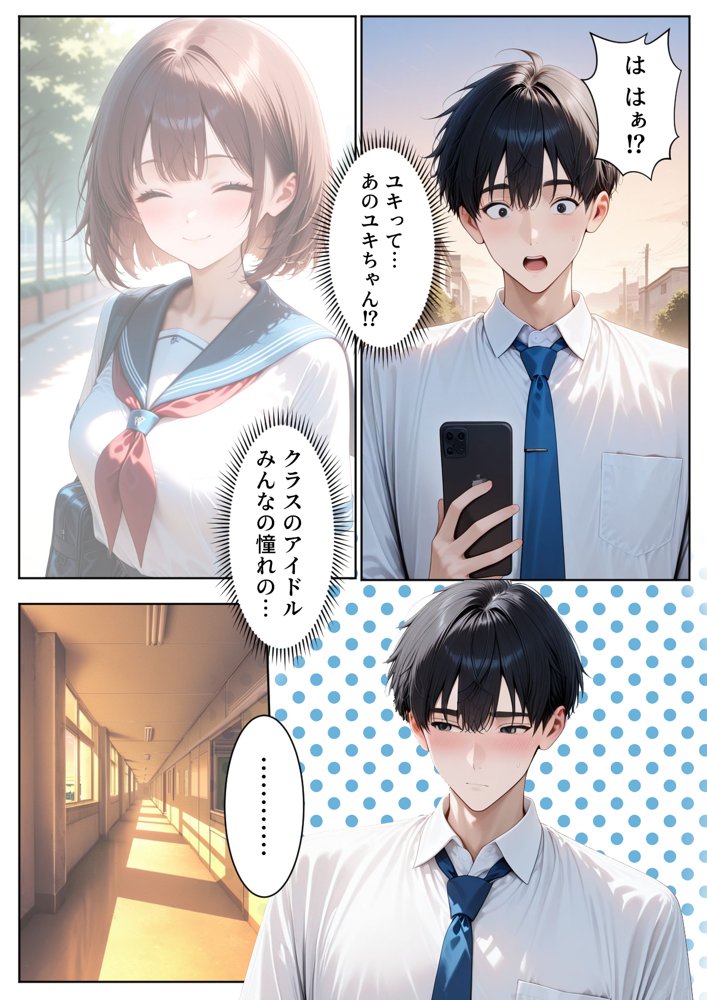 【いきなりエロミッション】スマホでイイナリJ◯ 〜謎の任務で人生逆転〜
