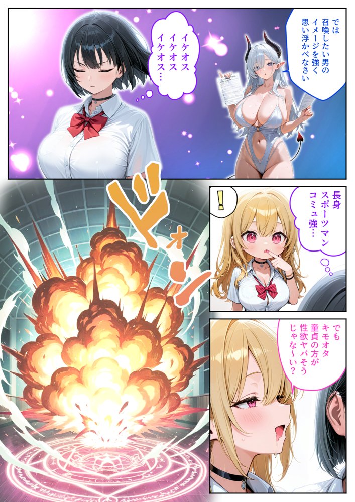 サキュバスJ◯ ギャルの専属エサ役になりました